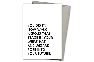 Best Graduation Card Graduation Gifts Funny 8th Grade PhD Masters Degree College...