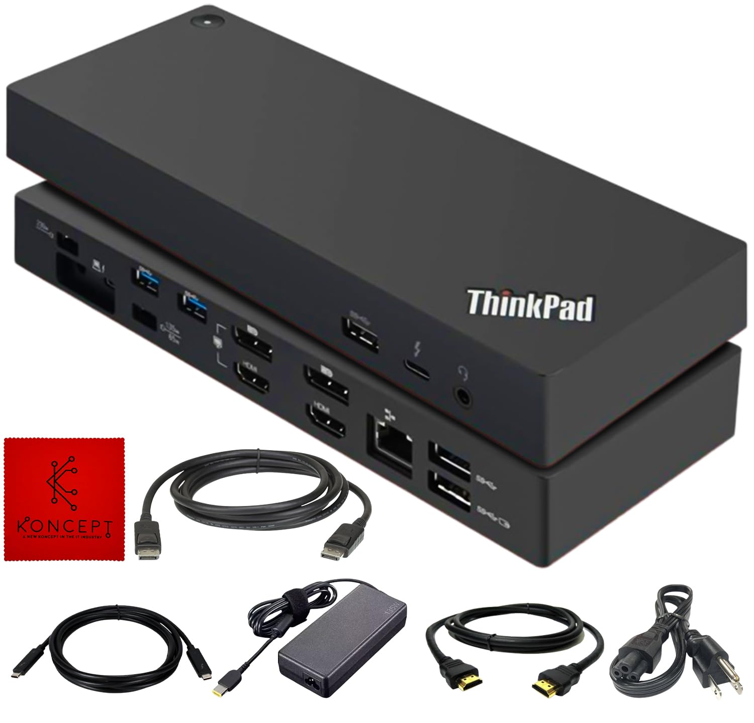 Amazon.com: 40AN0135US Lenovo Docking Station Thunderbolt 3 Dock  