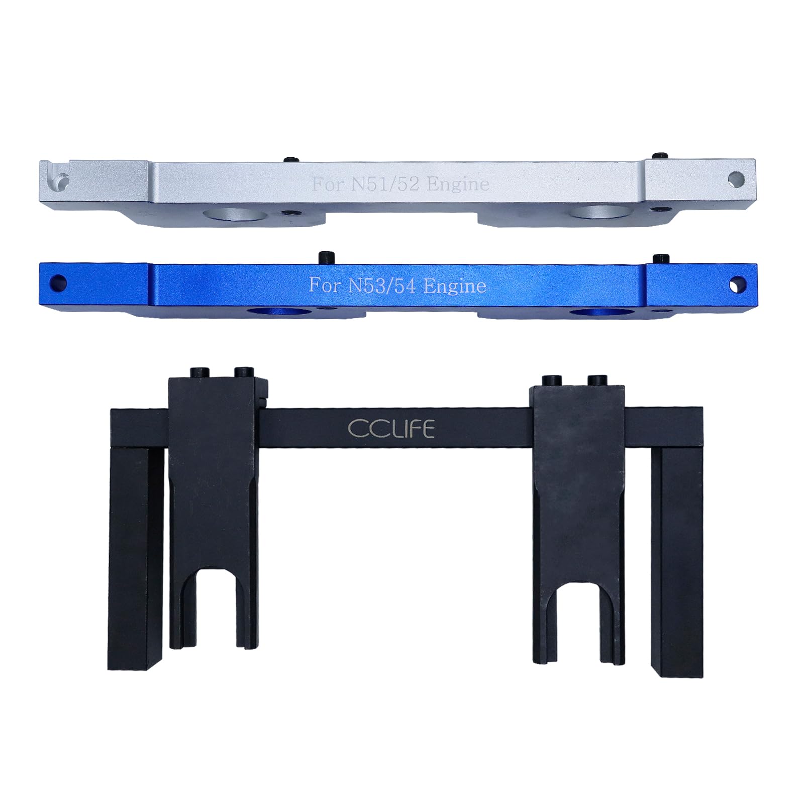 CCLIFE Herramienta de Ajuste Árbol de Levas para Cambio de Cadena de Distribución y Bloqueo Compatible con BMW 2.5L 3.0L N51 N52 N52K N53 N54