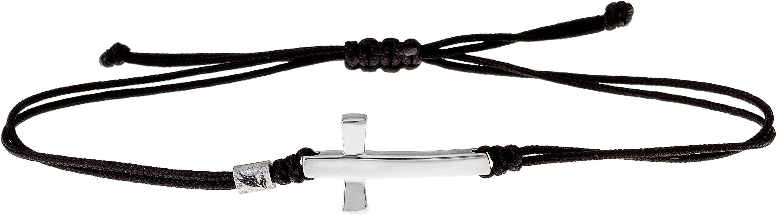 Wind PassionCross Bracelet for Men and Women | Handmade with Waterproof Braided Rope and Stainless Steel Clasp | Cross Bracelet for Sports, Athletics or Surfing for Girls Men