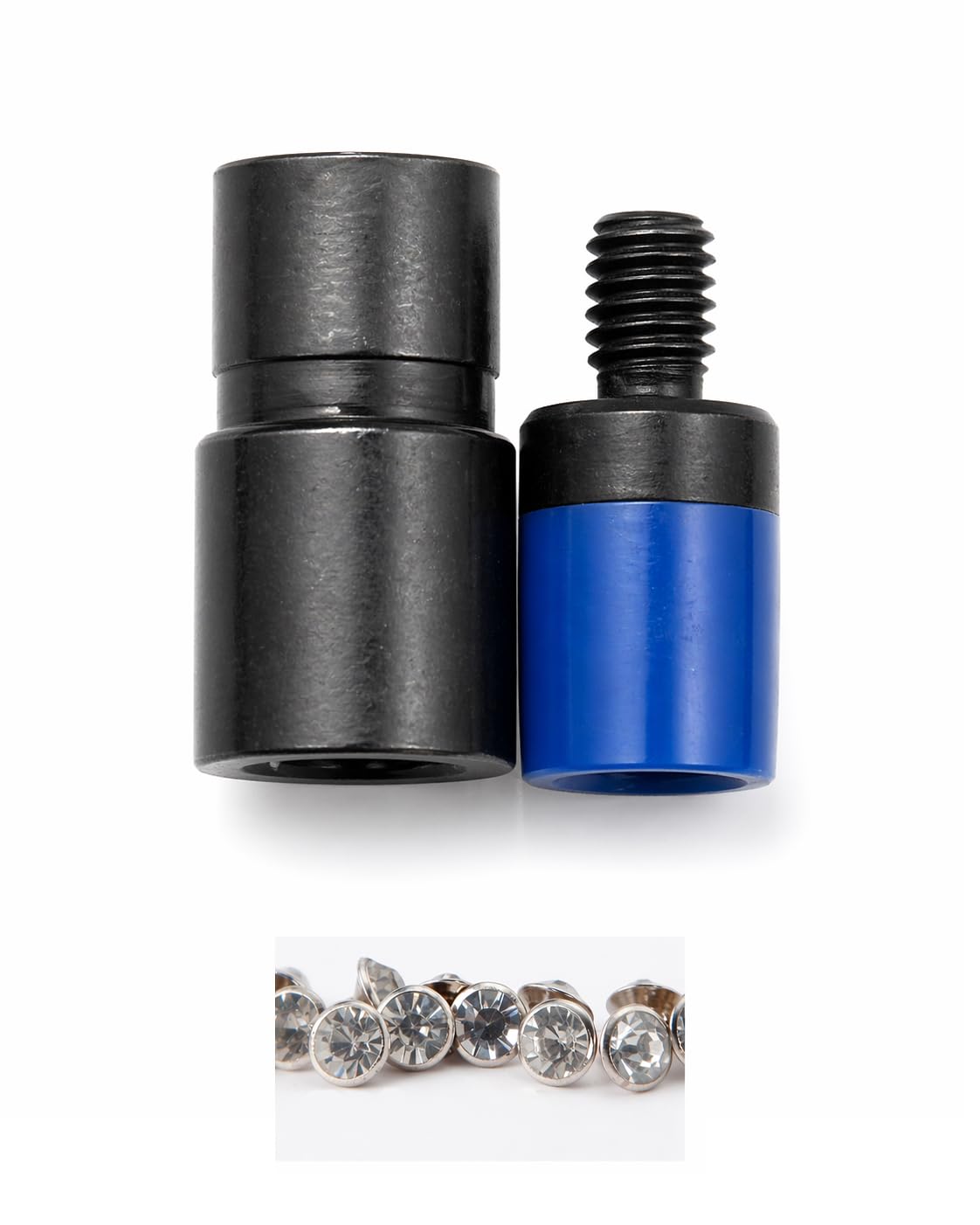 Lot de matrices de rivets en cristal pour machine à presser 7,5 mm