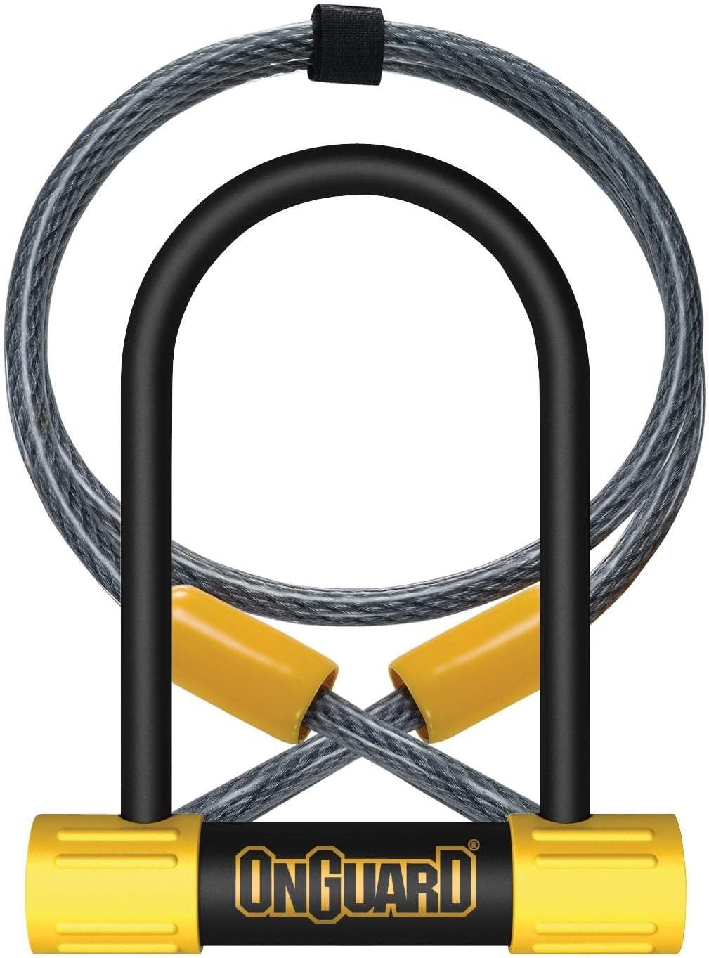 ONGUARD Bulldog Mini DT-8015 Keyed Shackle Lock - Black, 9.0 x 14.0 cm