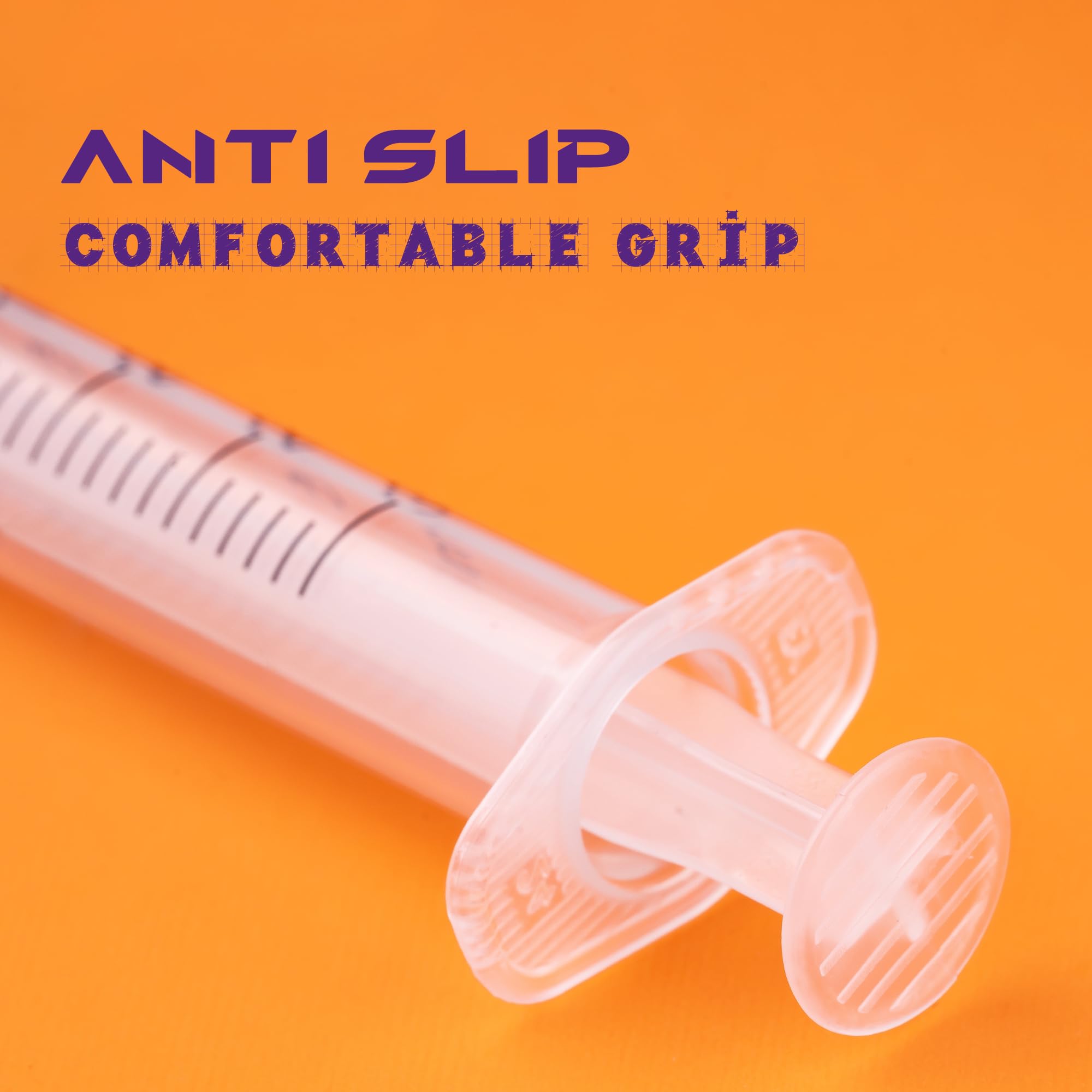 3ml Syringes with 23G 1 Inch Needles Luer Lock Disposable Syringe for Liquids, Individually Wrapped, Pack of 50 — Amazon image 5