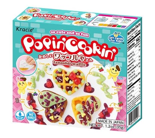 Kracie Popin Cookin tanoshii waffle DIY candy