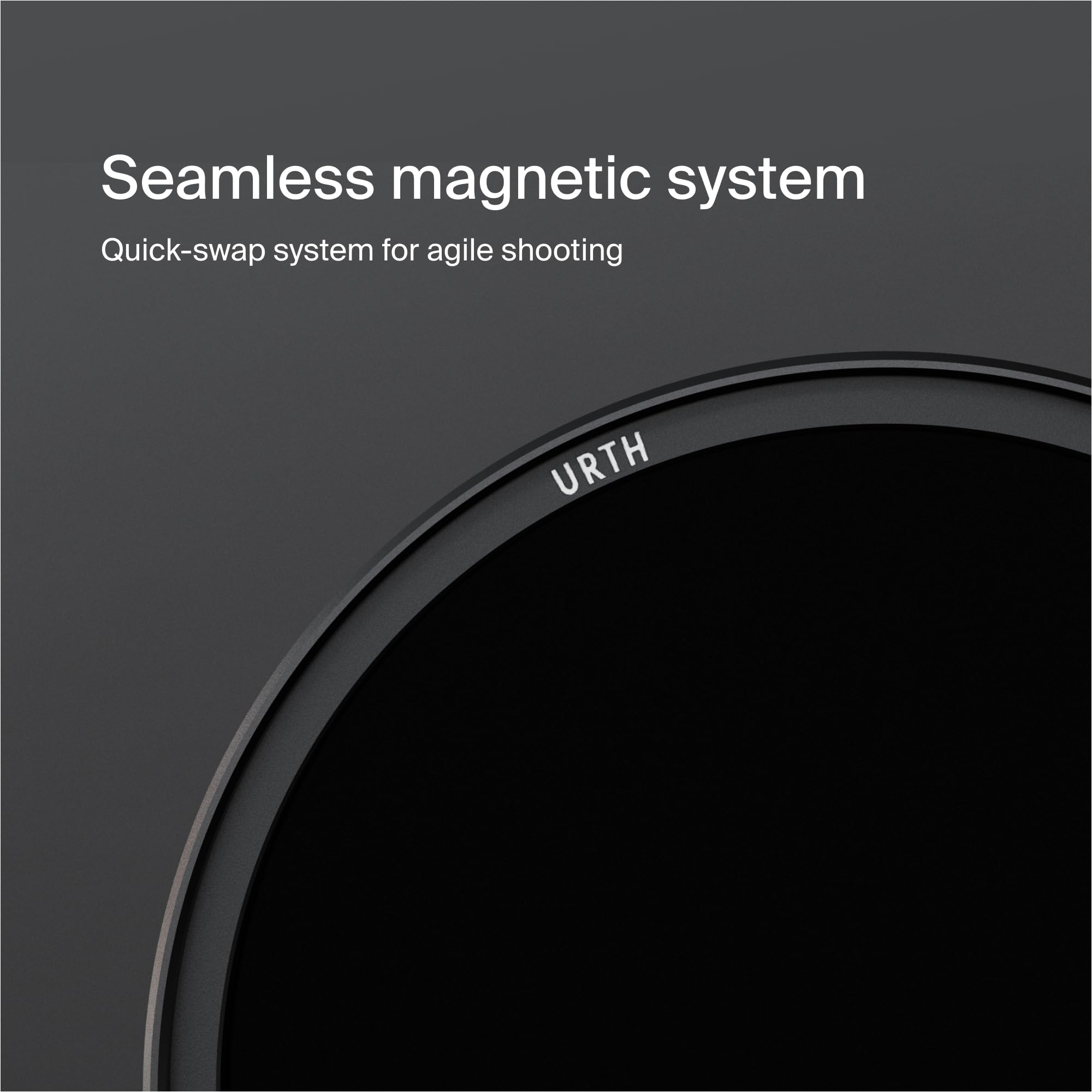 Urth 77 mm Magnetischer ND64 (6-Stop) Objektivfilter - 20-fache Nanobeschichtung, Ultra-schlank, Neutraldichte