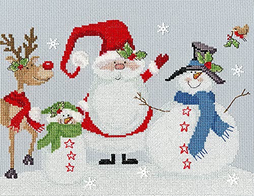 Bothy Threads Snowy Friends Cross Stitch Kit #TOP14