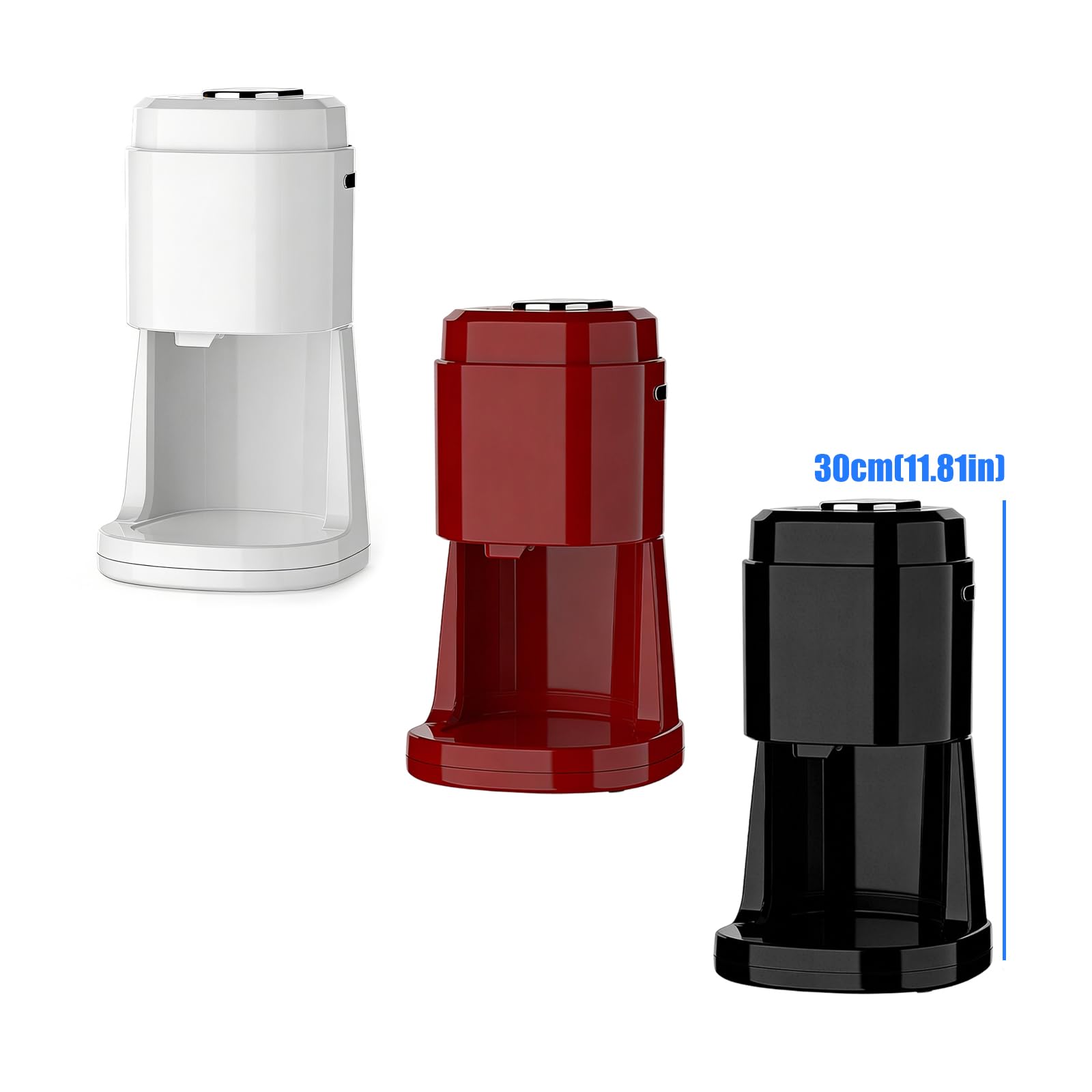 Robusto tritaghiaccio in ABS, ideale per realizzare coni di neve e granite tritaghiaccio in ABS