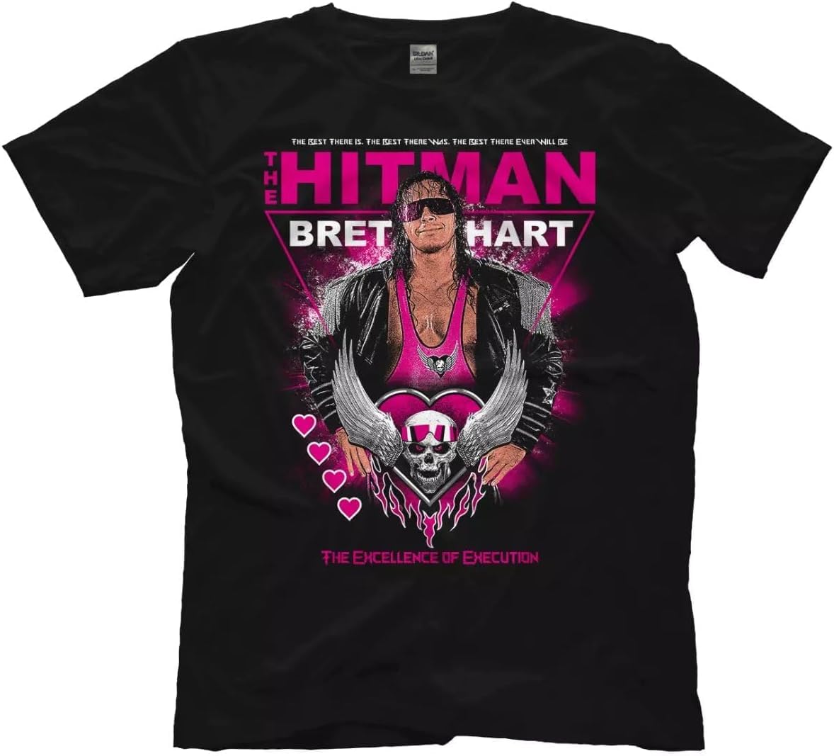 Jktdj Bret The Hitman Hart - The Hitman T-Shirt