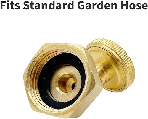 Miniatura 4 de Boquilla de nebulización, boquilla rociadora de manguera de jardín resistente, patrón de pulverización de agua ajustable de potente chorro a niebla,