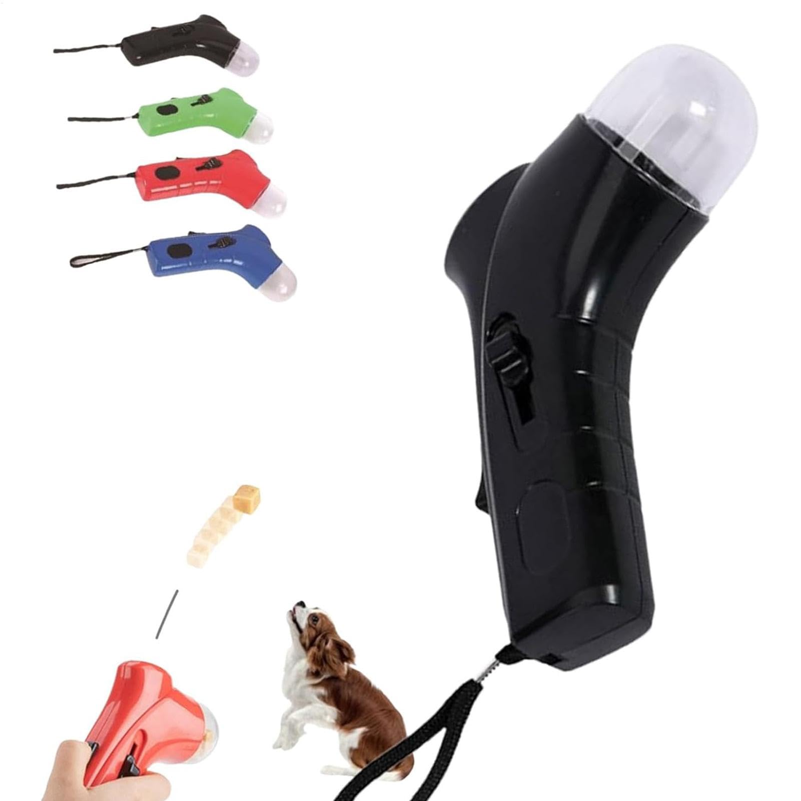 Cat Treat Guns, Cat Treat Shooter, Pet Treat Launcher, Cat Treat Dispenser, Pet Food Catapult, Handheld Pet Feeding Interactive Toys, Pets Snack Slinger for Dog Cat Exercise Training
