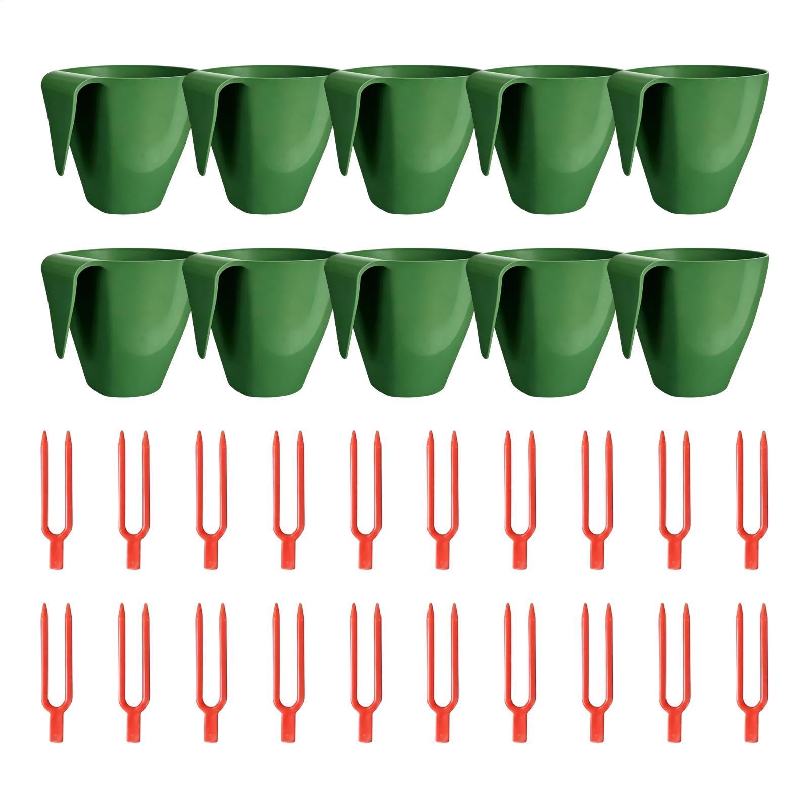 Berry Cups for Plants with 20 Pins Breathable Reusable