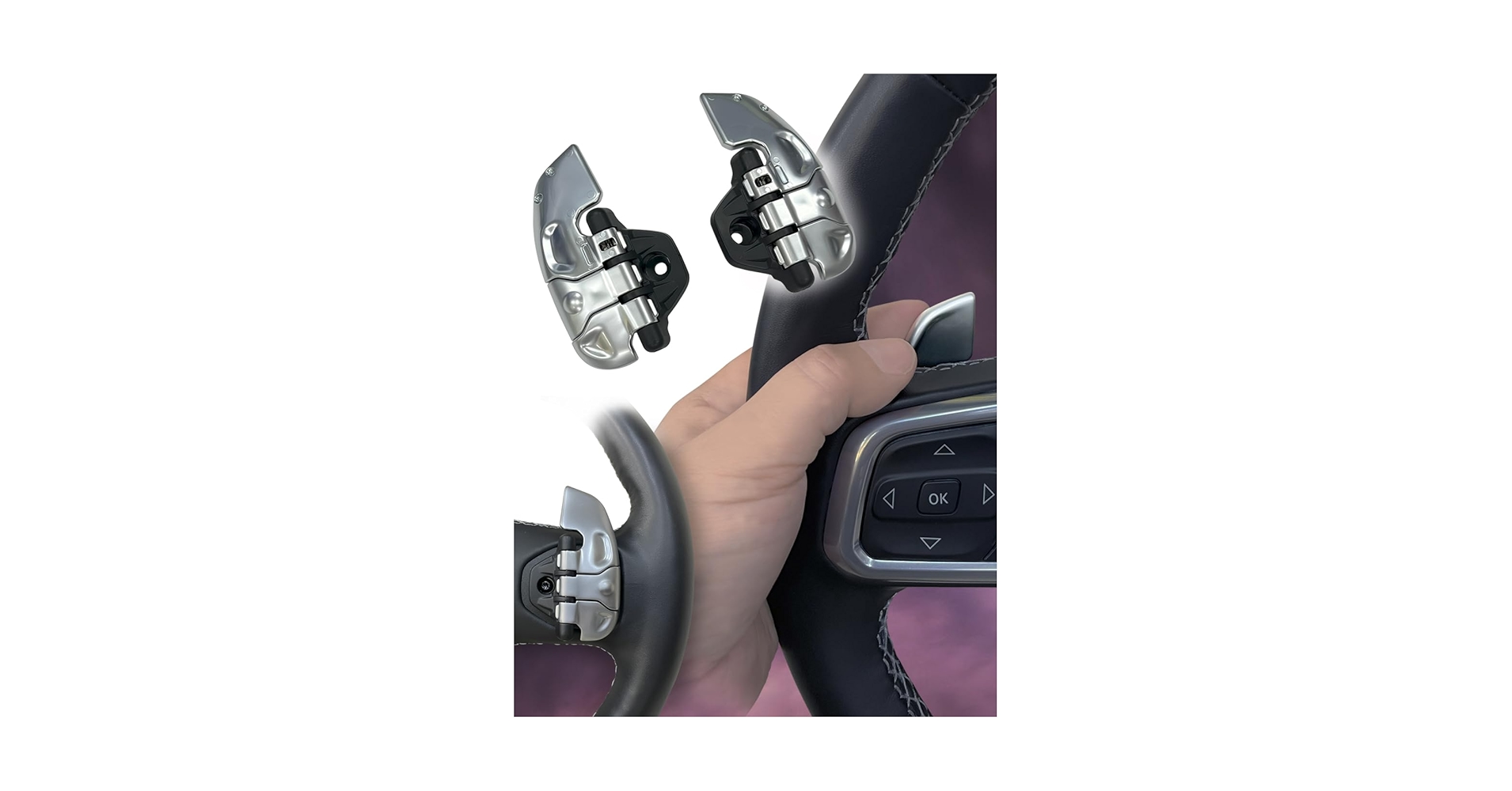 Amazon.com: AZUTO Paddle Switch/Steering Shift Covers for