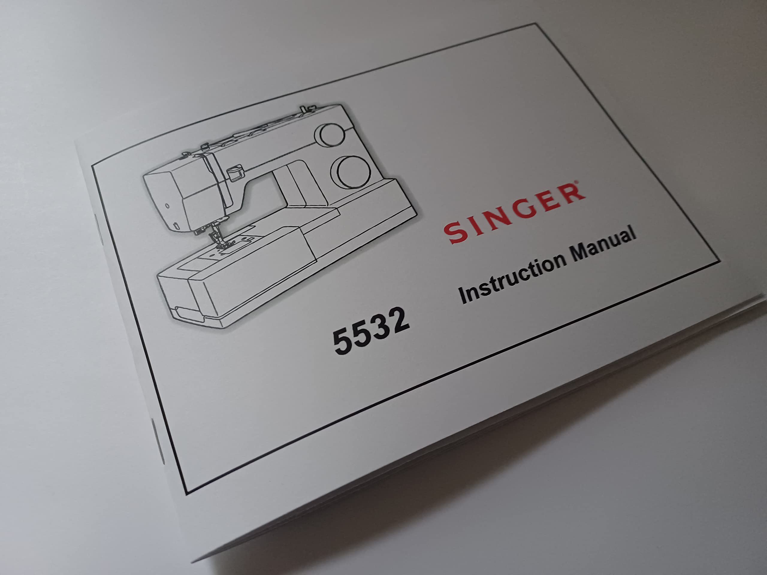 Singer 5532 User Manual (Reproduction)