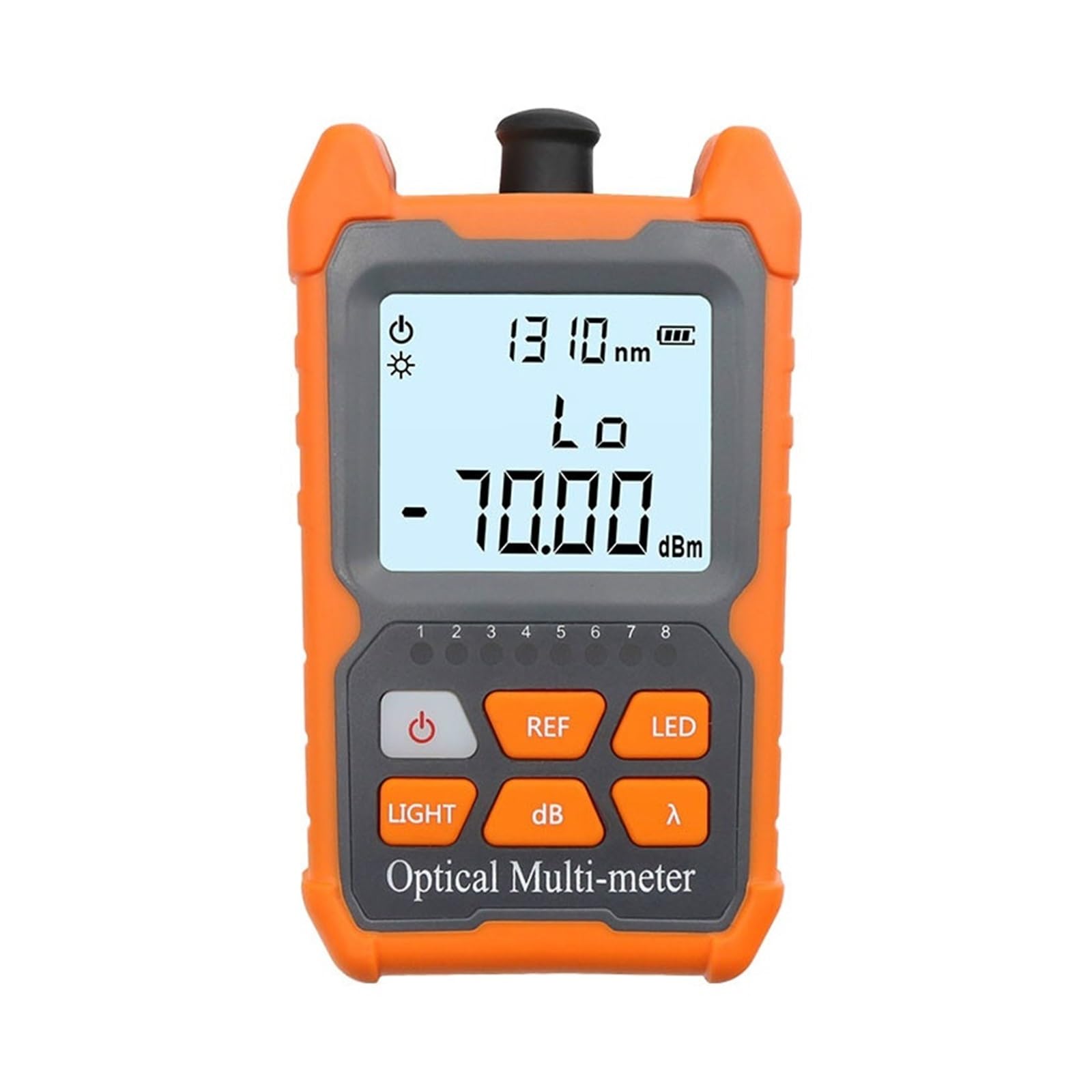 MINI OPM Handheld Fiber Optical Power Meter Fiber Optical Cable Tester -70+6