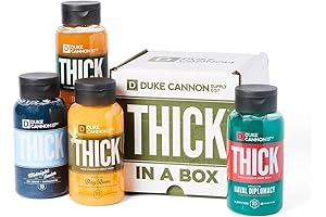 Duke Cannon Thick High-Viscosity Midnight Swim Body Wash Variety 4 Pack