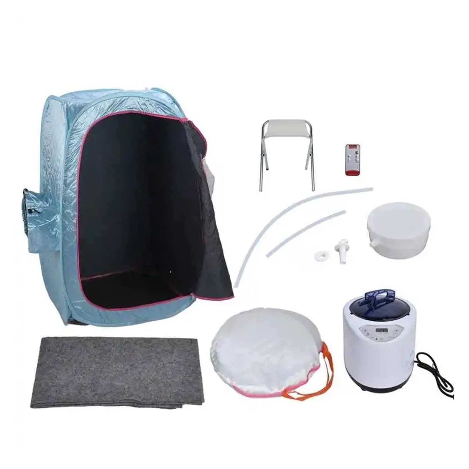 2.5-2.68L 1000W Sauna Tent Bath Cabin Portable kits Lose Weight Detox Machine Health Presevation Folding Room
