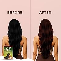 Vista 4 de Reshma Beauty Ayurvedic Henna Hair Color Blend – Henna, Indigo & Herbal Extracts – Natural Red/Rouge Hair Color for Gray Blending – Heena Mehendi