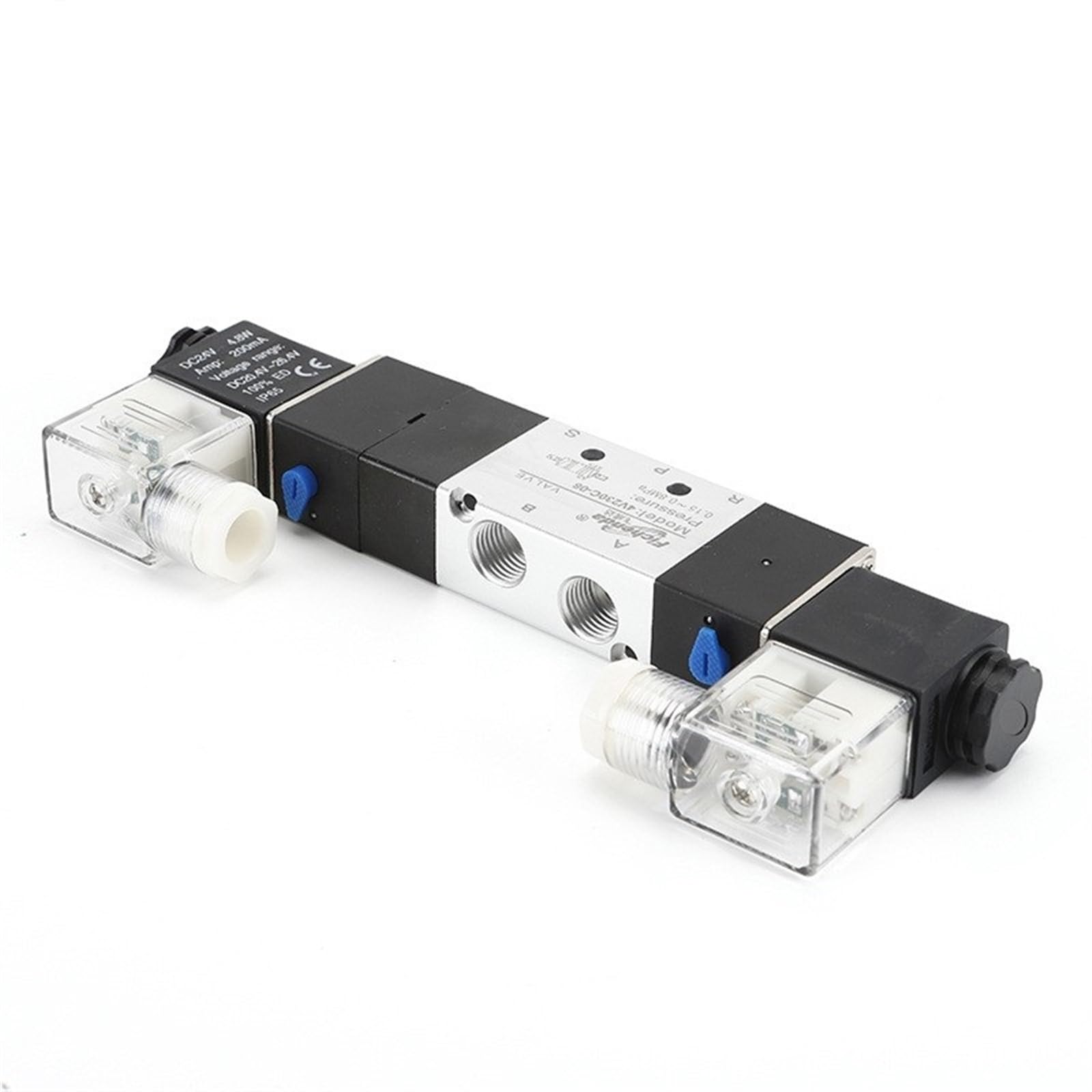 Électrovanne pneumatique 4V230-08C évitez les fuites d'air industrielles avec raccords 6mm