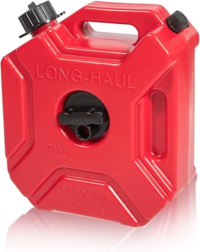 Depósito de combustible de 5L1.3 galones, almacenamiento de gasolina, aceite, más grueso, duradero, portátil