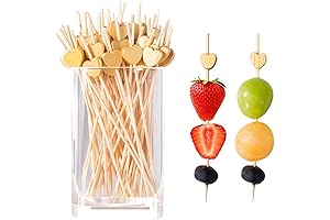 4.7 Inch 200 Count Heart Cocktail Picks