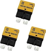 Vista 1 de HiSport Fusible de disyuntor de reinicio automático para automóvil, camión, RV, motor de arrastre y cableado personalizado, protección de batería