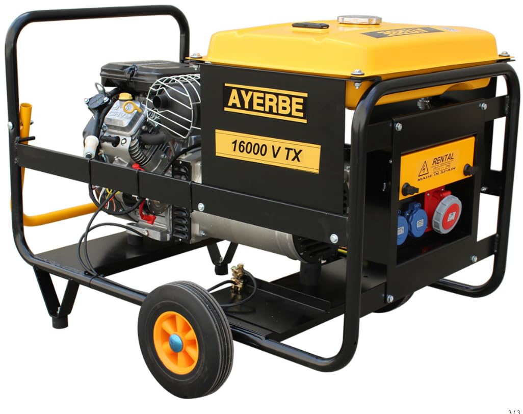 Ayerbe generadores motor - Generador movil.ay-16000-v-tx gasolina