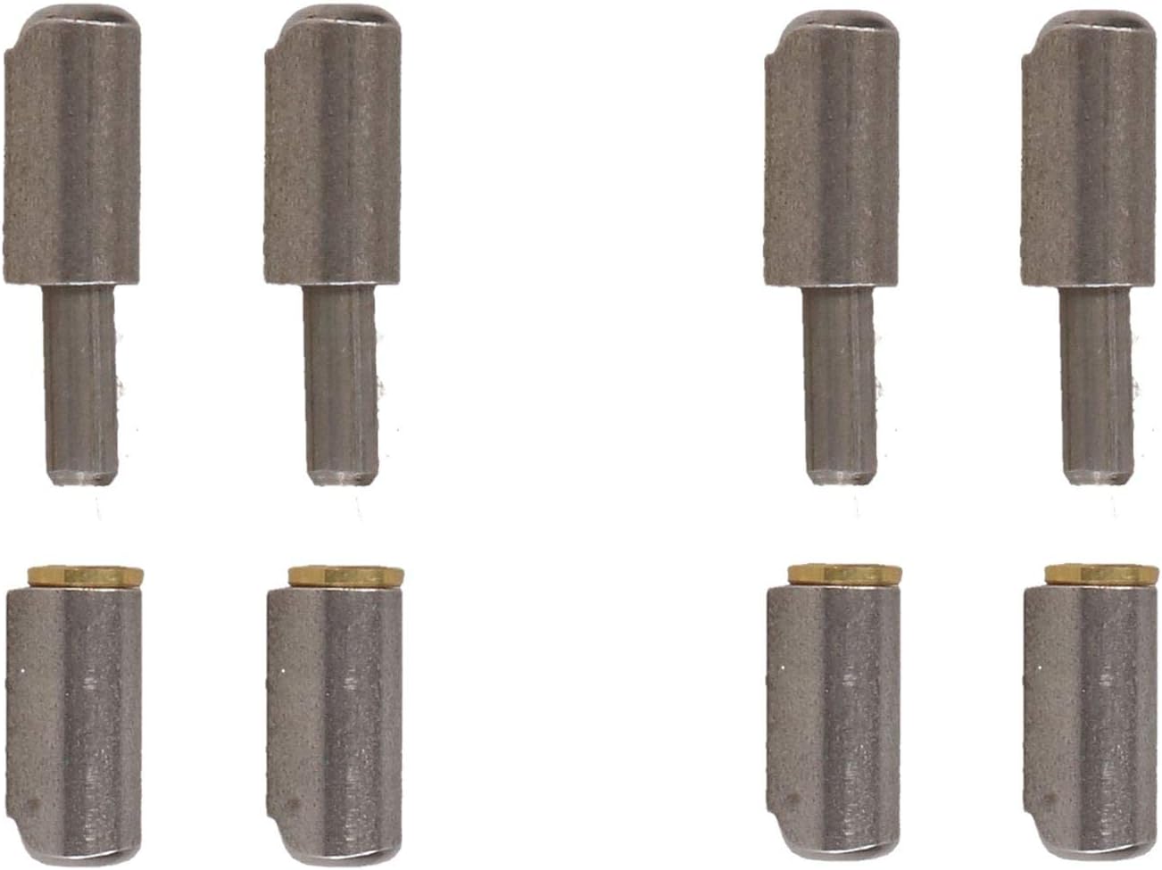 Lift Off Bullet Hinge Weld On Brass Bush 8x40mm Heavy Duty Door Hatch 4PK
