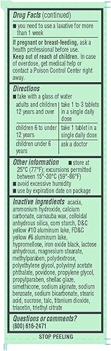 Miniatura 4 de 100 tabletas de bisacodilo mayor con recubrimiento entérico 5 mg (comparado con Dulcolax)