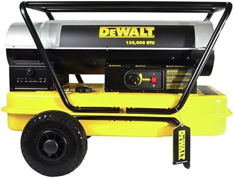 Forced Air Kerosene Heater, 135,000 BTU by DEWALT