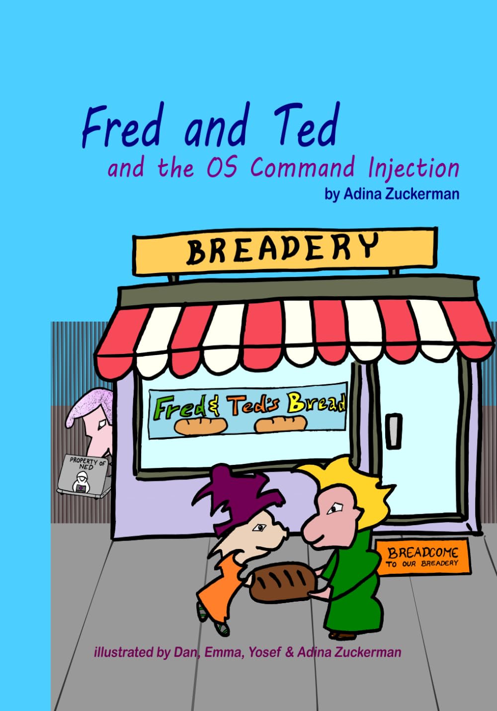 Fred and Ted and the OS Command Injection: Fun Cybersecurity Book for Kids | Rhyming Story About Friendship and Digital Safety | Perfect Gift for Birthdays and Holidays (The Cyber-Smart Kid)