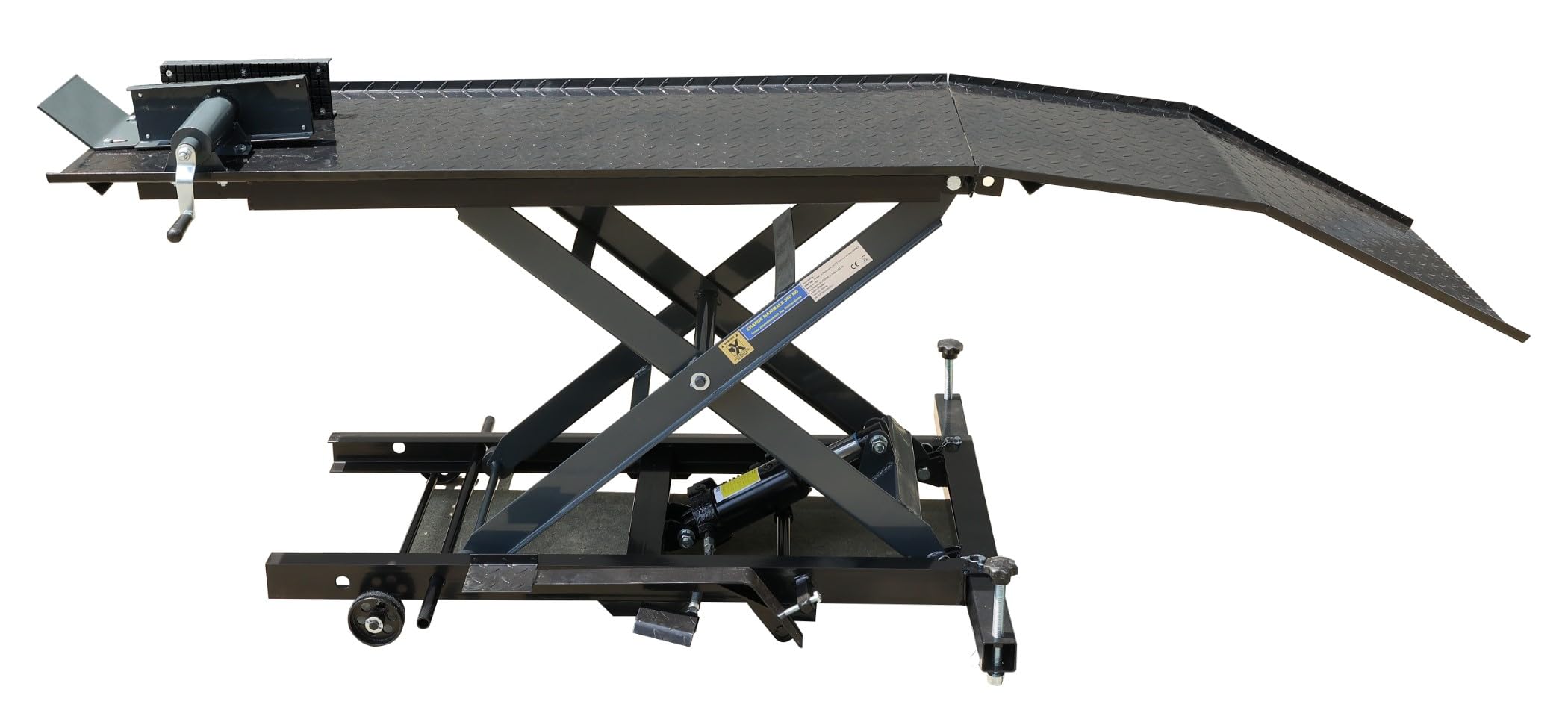 BPAC Table Elevatrice Moto 360 KG Hydraulique - Table Elevatrice Atelier pour Moto - Largeur 55 cm