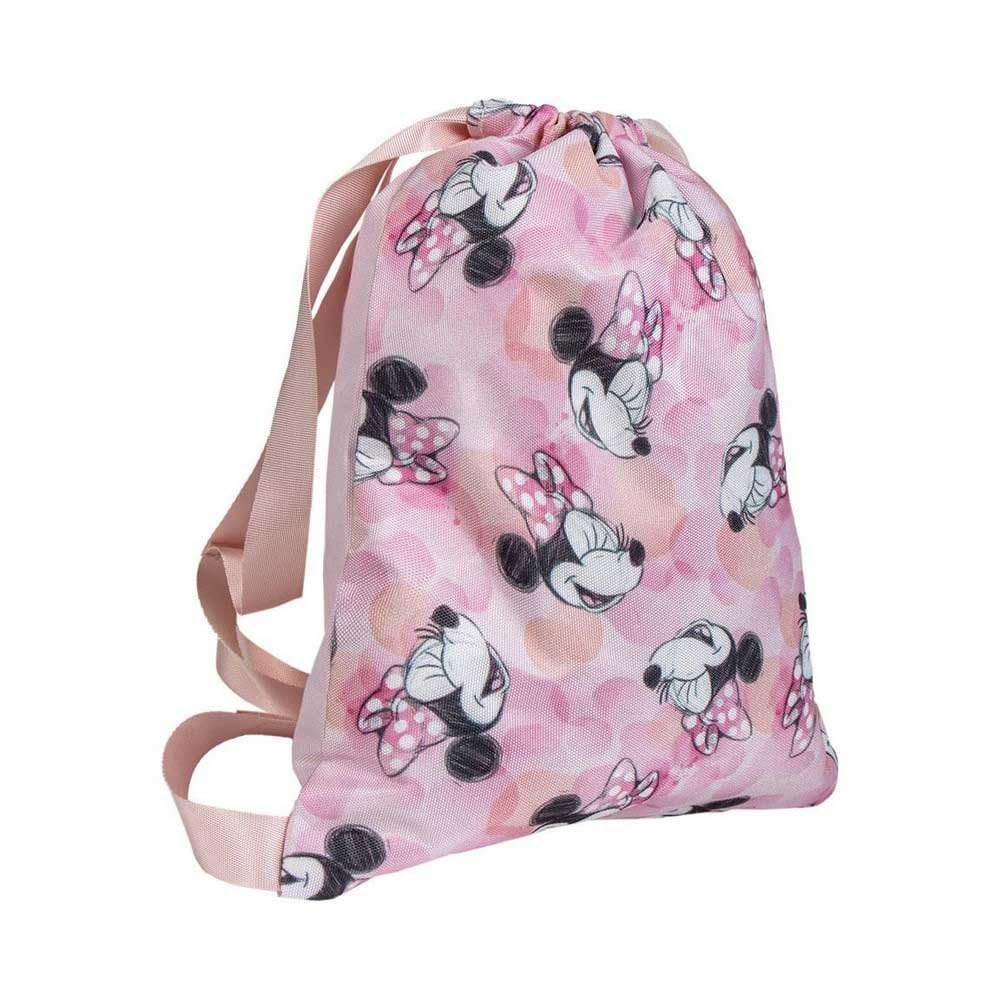 CERDÁ LIFE'S LITTLE MOMENTS SAQUITO Estampado Minnie, Mochila de Cuerdas Unisex niños, Rosa, Normal