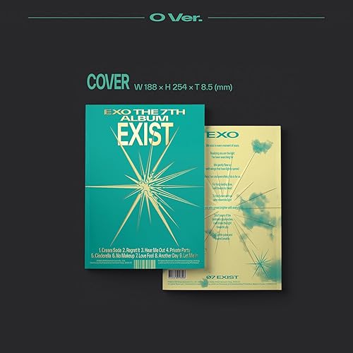 Miniatura 3 de EXO - 7th Album EXIST (Photo Book Ver. - O Ver.) Cover + Photo Book + Photomatic + Bookmark + Post Card + CD-R + Photo Card + Poster + 4 Extra