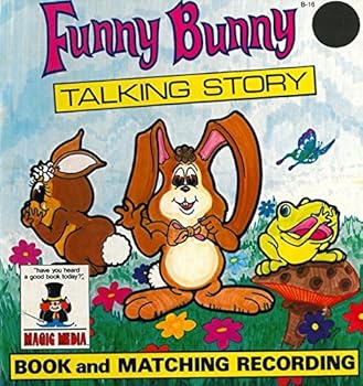 Paperback Funny Bunny Talking Story - Book and Matching Recording Book