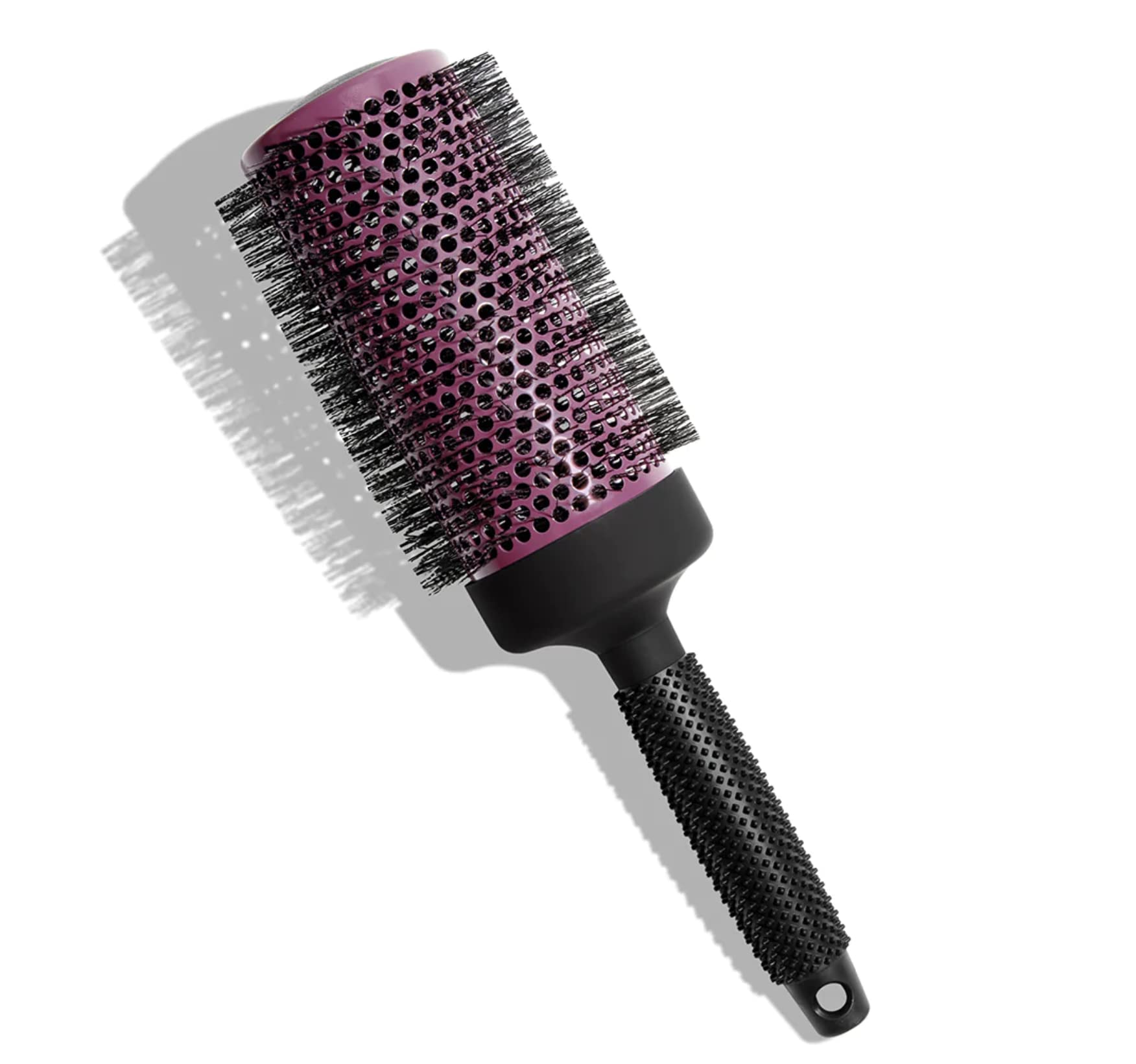 Ergo Super Gentle Round Hair Brush - Professional Wet & Dry Roller Hair Brush for Blow Drying, Hair Care Styling Tool (ERG65: 65mm - 3.5")