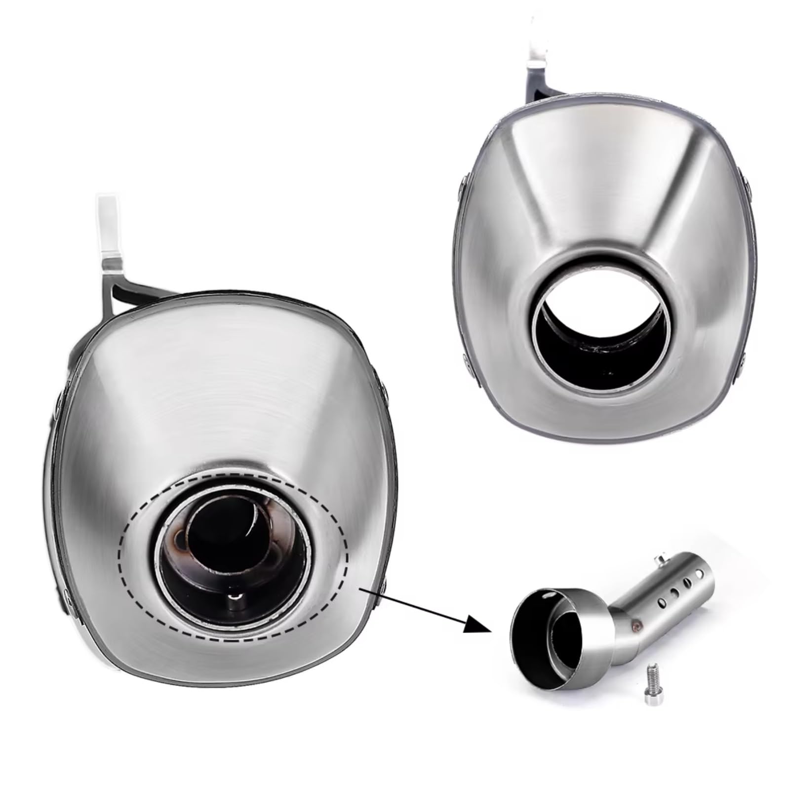 Amazon | バイク用排気マフラー For CRF230 For CRF1100L オートバイ