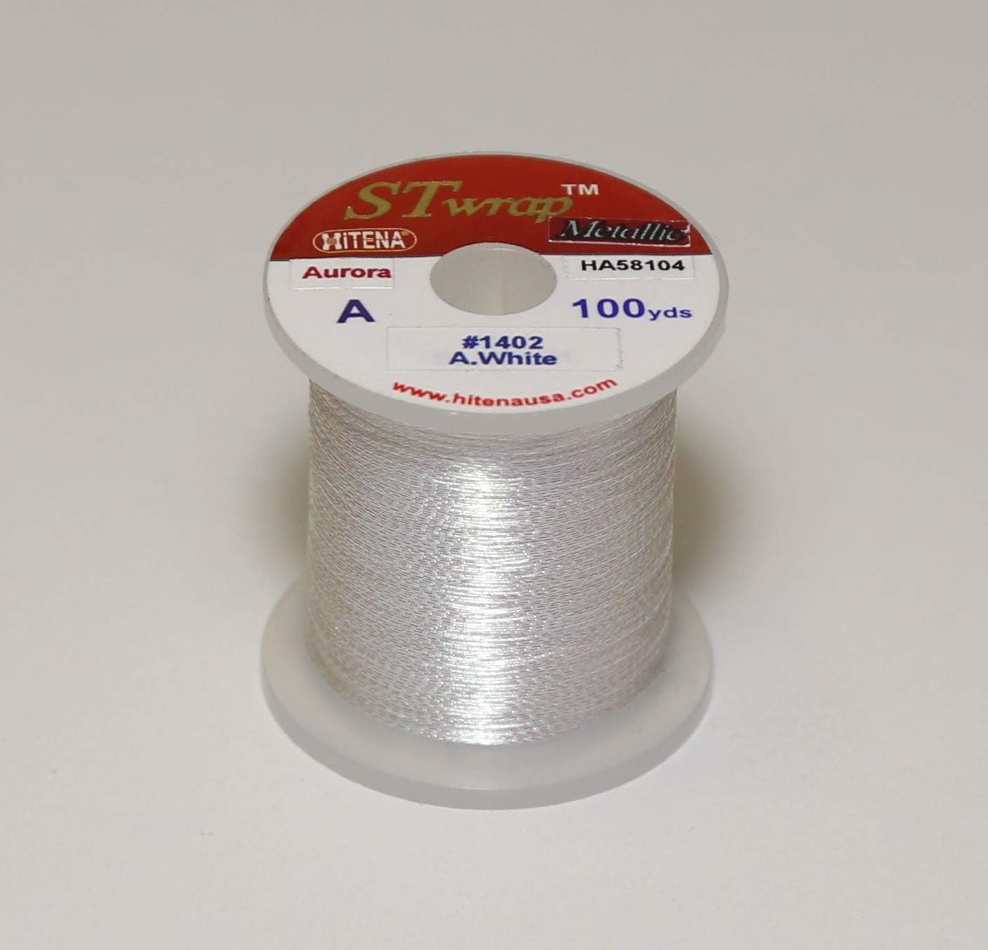 Hitena Rod Wrapping Thread - Metallic Aurora Winding Thread. Color Shifting Thread That Changes Color by Different Light, Angle and Background