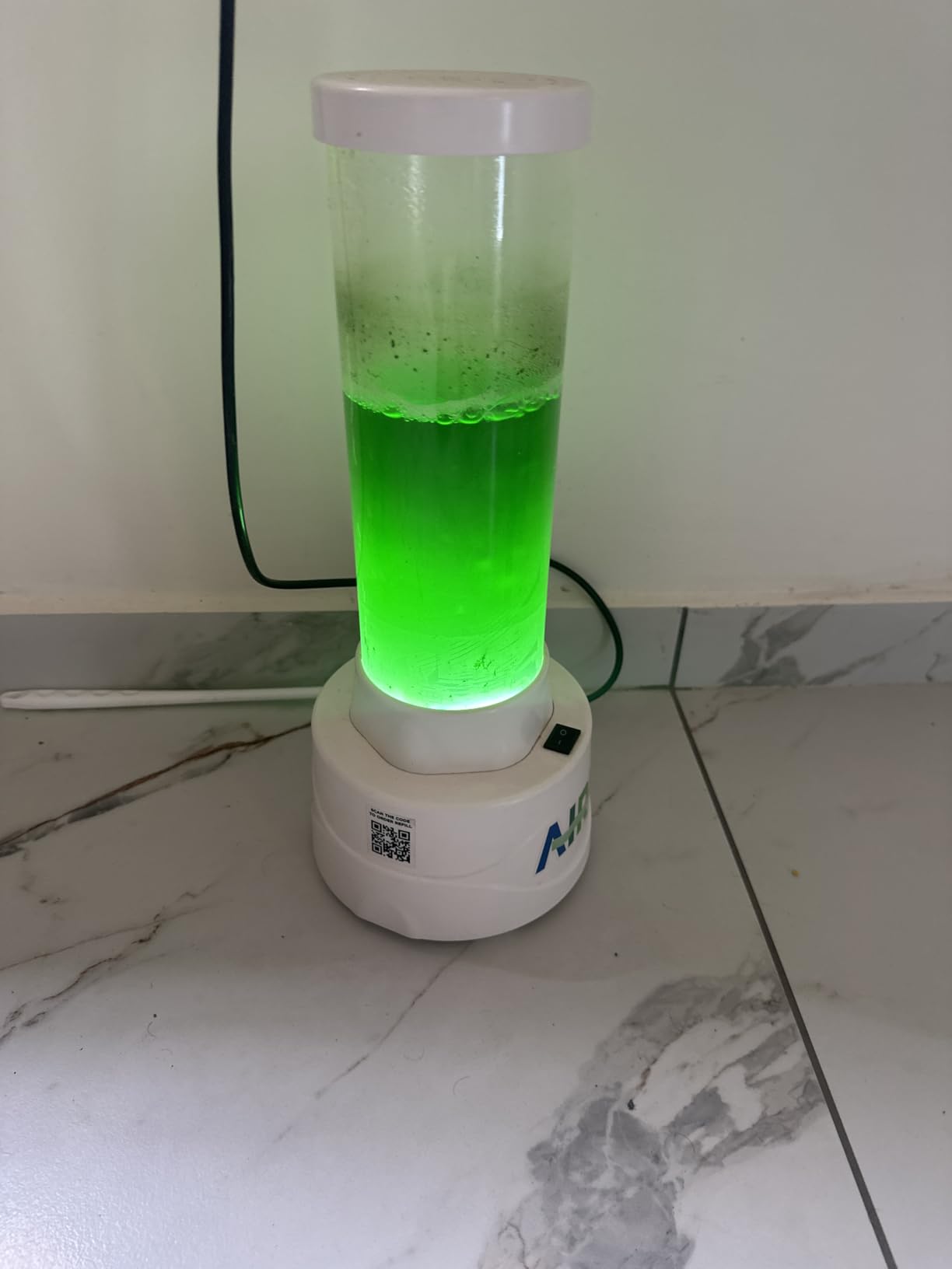 AirX O2 mini - Algae powered air purifier with a 90-day filterlife a ...