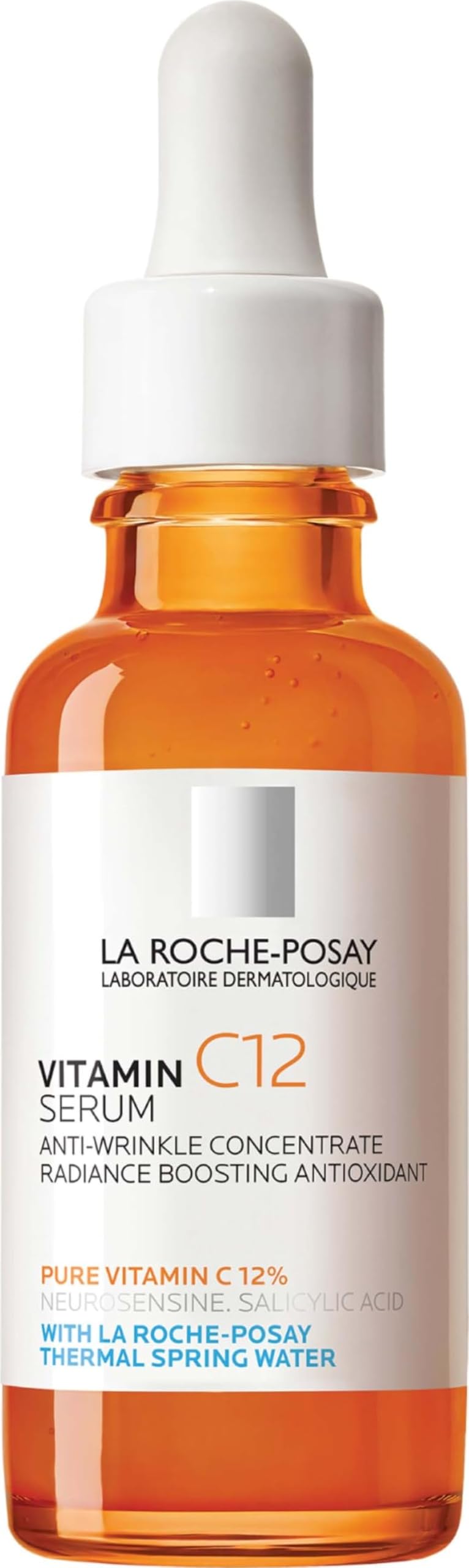 La Roche-Posay Pure Vitamin C12 Serum, Anti-Wrinkle Concentrate, 30ml