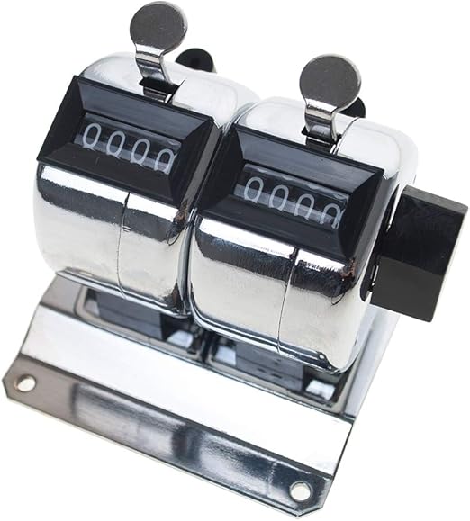 TopTie Desktop Tally Counter, Multiple Units Counter Clicker with Base, for Event People Inventory