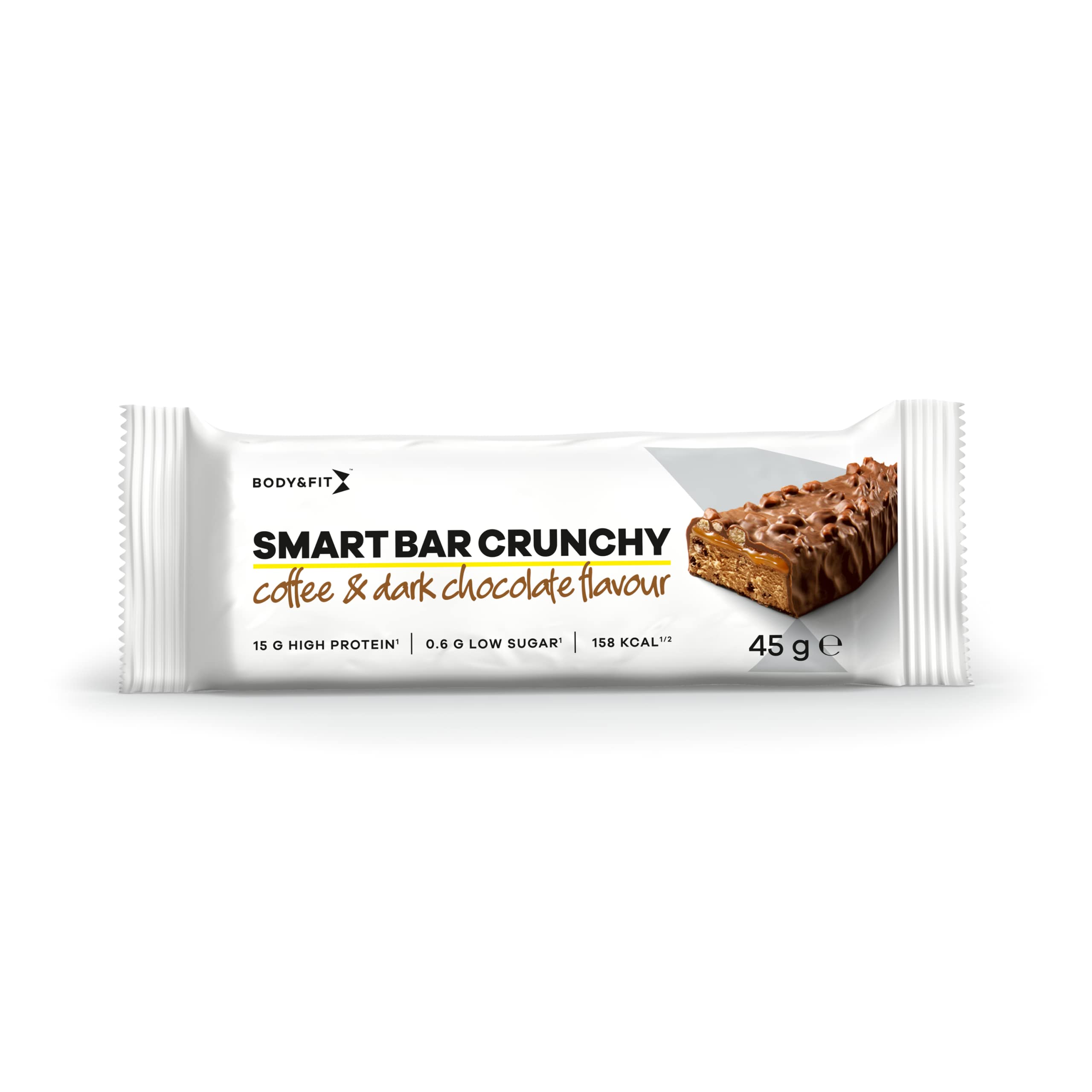 Body&Fit Smart Riegel Crunchy Coffee & Dark Chocolate