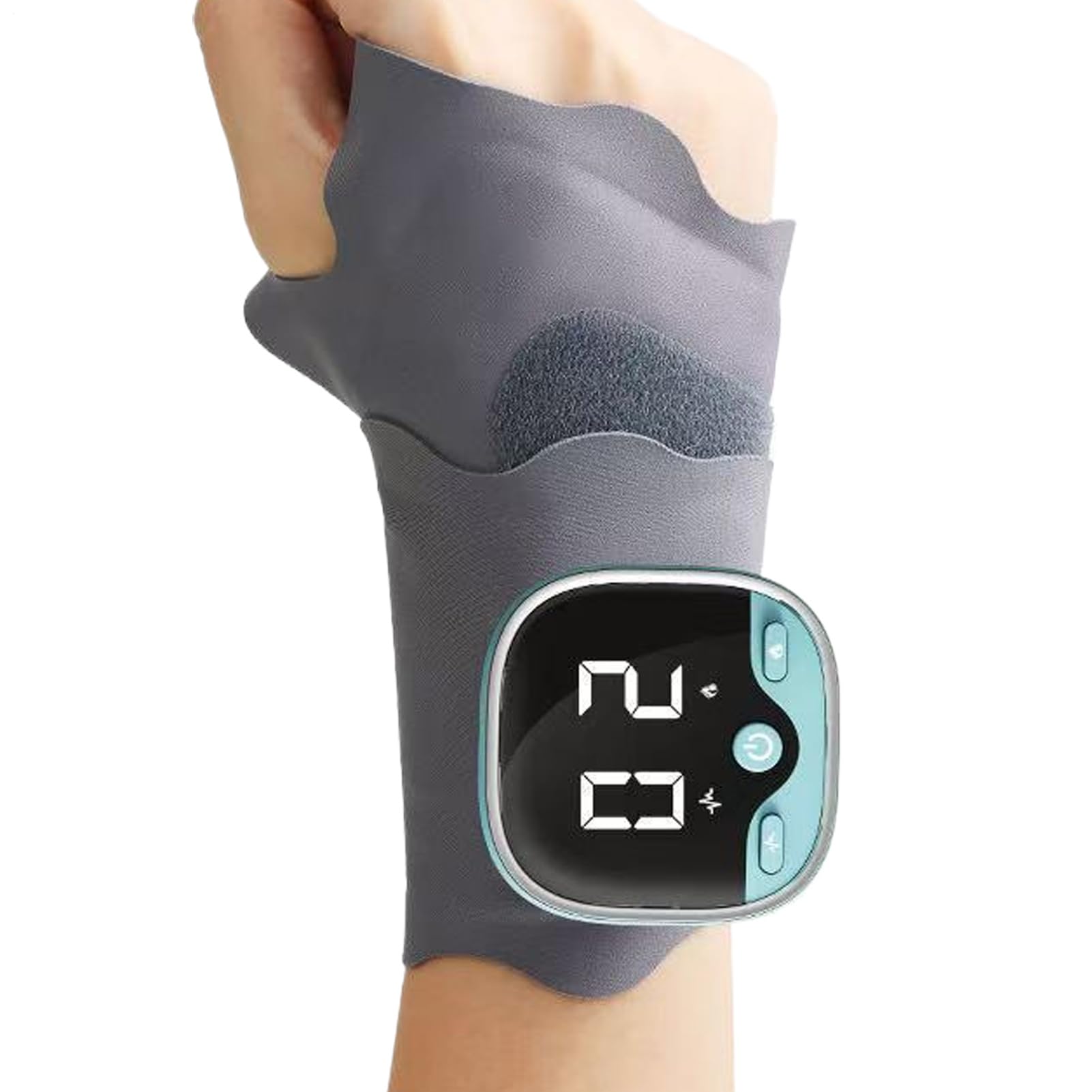 Wrist Heating Pad - Ergonomic Wrap 5 Modes - Cordless Hand Massager Pad,for Women Adults Men Computer Users Desk Job Long Drive Watching TV Post Workout