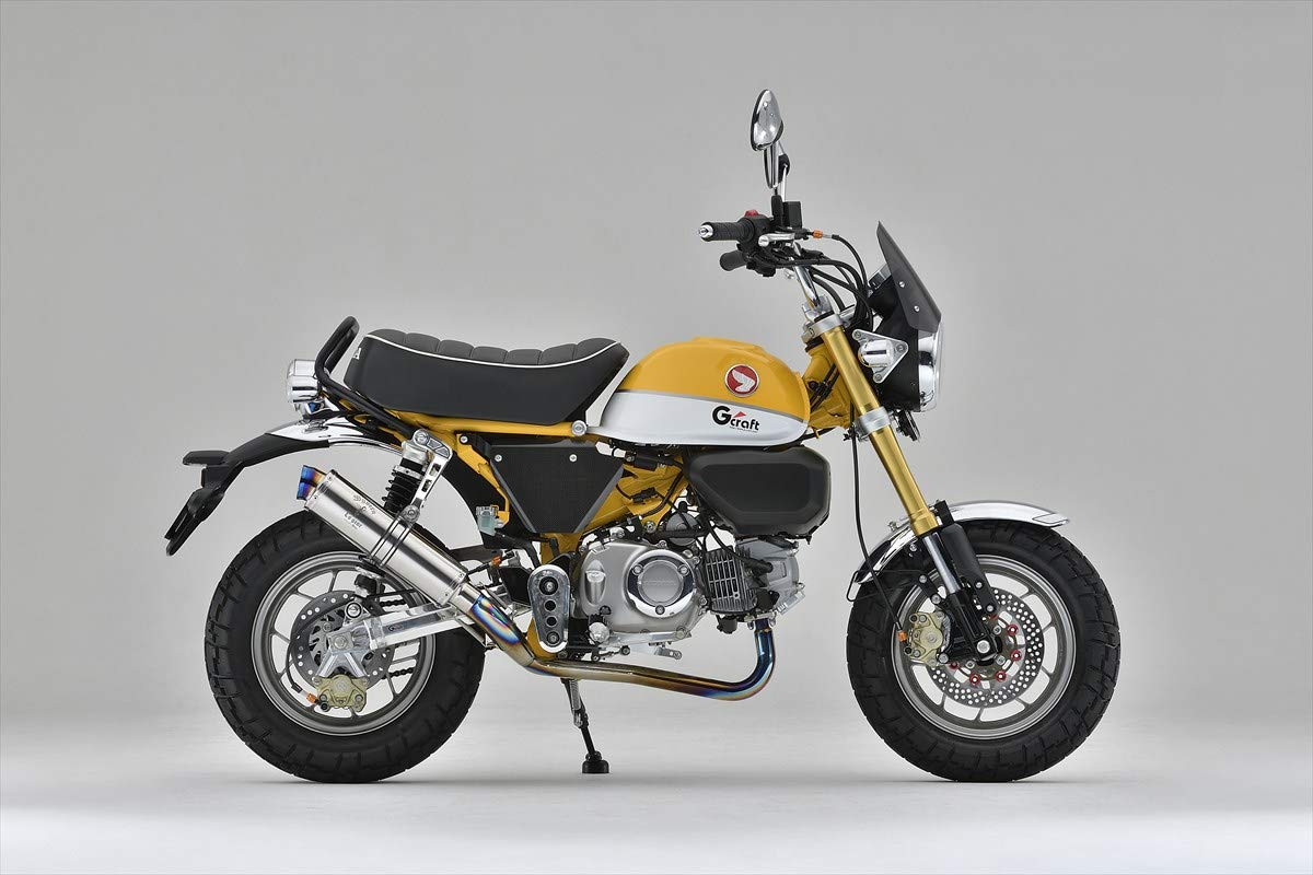 モンキー125 ジークラフトワイバンクラシックマフラーチタンドラッグブルー G-Craft ASIA ジークラフト 【G-Craft×r's gear】ワイバン