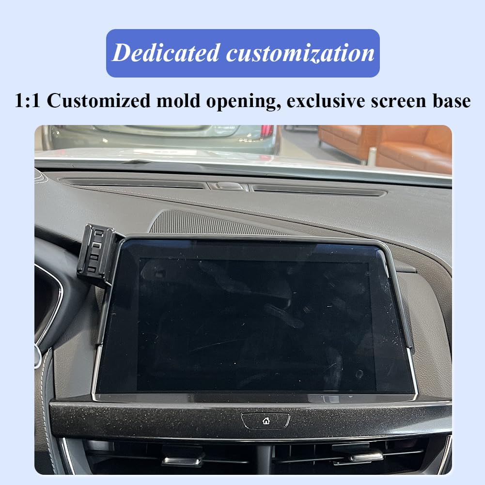 Car Phone Holder for Cadillac CT5 Auto Accessories [Only for 2020-2024 CT5 Screen Style] [Auto Lock Hands Free Cell Phone Mount Car fits for iPhone & All Smartphones]