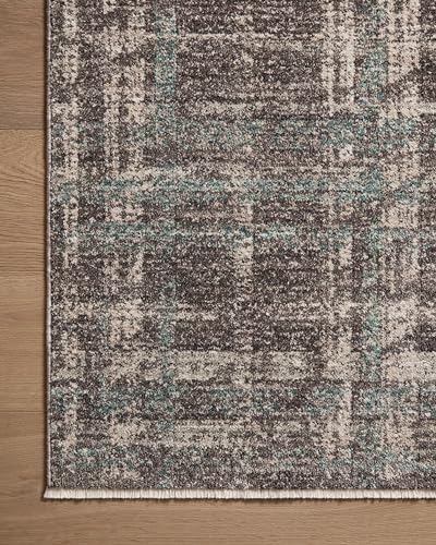 Image of Loloi Angela Rose Ember Espresso /Multi 2'-3 inch x 3'-10 inch Accent Rug | EMB-08 Approx. 2x4 Brown Entryway Kitchen, Modern, Timeless, Neutral, Accent Rug