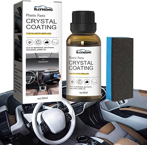 Miniatura 2 de KCRPM Cristal Coating para PláStico Del Carro, Piezas de Plástico Revestimiento de Cristal, Revestimiento de Cristal para Coche, Piezas de Plástico
