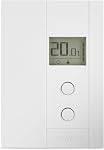 Unité Stelpro Thermostat électronique non programmable pour tableaux de base et convecteurs, contrôle précis de la température - NOT Compatible avec les appareils de chauffage par ventilateur - Blanc (UT202NP)