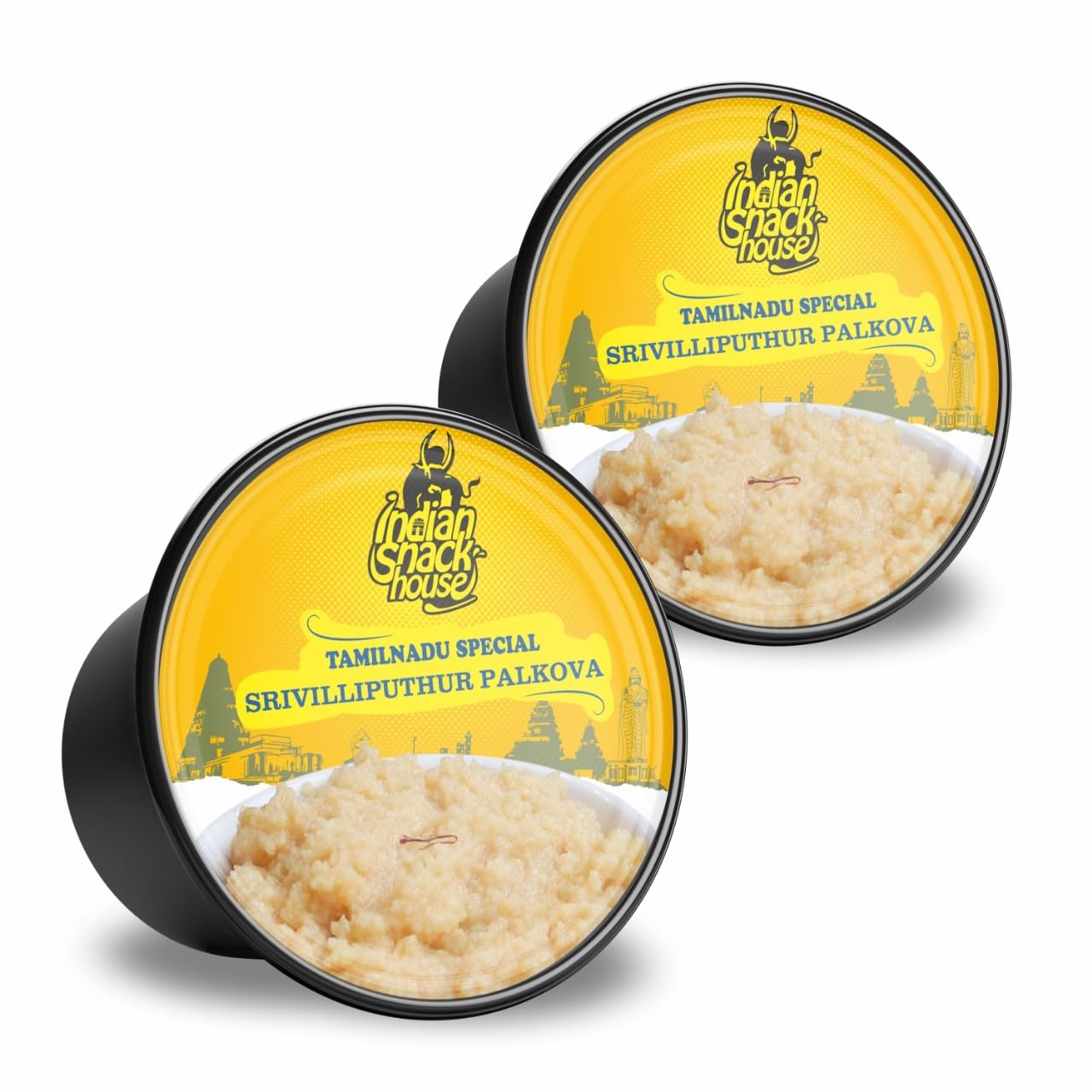 Indian Snack House Original Srivilliputhur Palkova |Rich World Famous Milk Pudding |2 Pack Combo 300g| Authentic Tamil Nadu Milk Sweet | No Preservatives | (2X150g) (B0D679Q8SL) Amazon Price History, Amazon Price Tracker