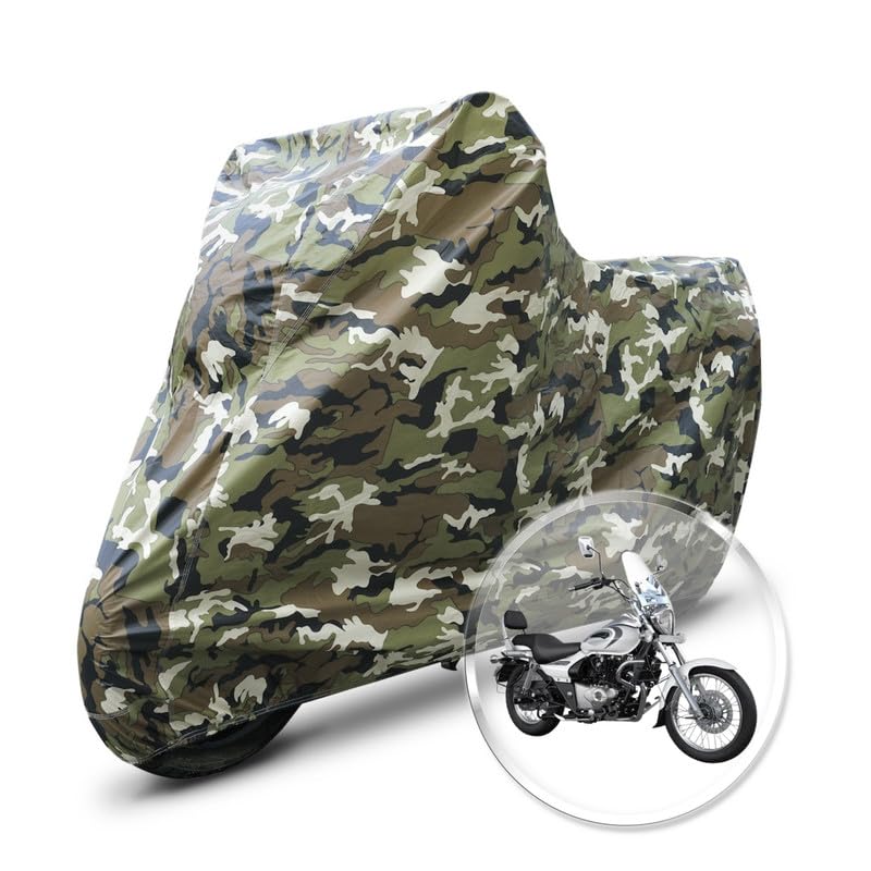 Image of Neodrift 'JungleMax' Bike Cover for Bajaj Avenger 220 Street (All-Weather Motorcycle Protection, Water & UV Resistant, Dustproof, Windproof).