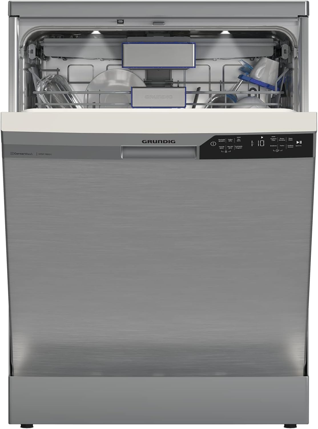 Grundig GPDF 11853 Dishwasher control panel